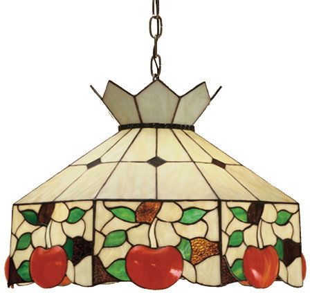 Meyda Lighting 47569 Fruit 20 inches wide Apple Tiffany Ceiling