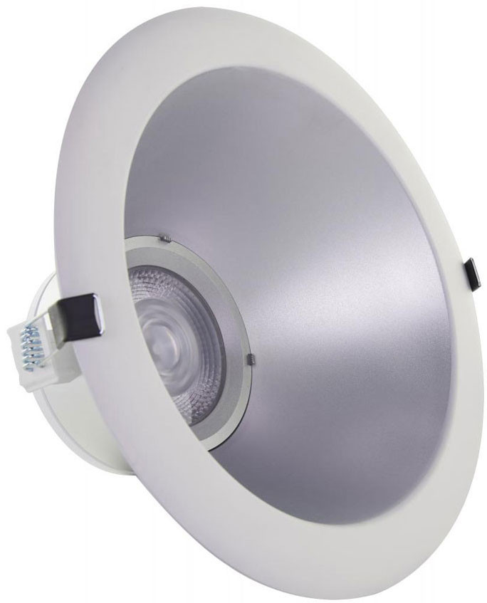 Nuvo S11816 Modern Silver LED Commercial Retrofit Round Recessed ...