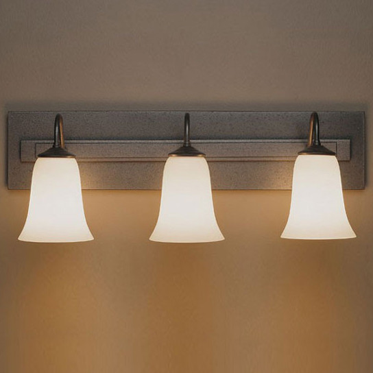 Wrought Iron Bathroom Lighting