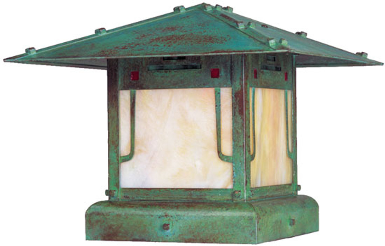 Arroyo Craftsman Outdoor Pier Mount Lighting