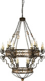 2nd Ave. 115356 Isabo Traditional Cajun Spice Hanging Chandelier
