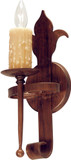 2nd Ave. 115211 Marthe Traditional Rustic Iron Wall Lamp