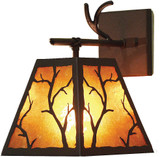 2nd Ave. 118245 Branch Traditional Rusty Nail Lighting Sconce
