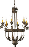 2nd Ave. 120411 Antonia Traditional Gilded Tobacco Chandelier Light