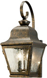 2nd Ave. 135527 Palmer Traditional Antique Rust Outdoor Wall Sconce Lighting