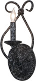 2nd Ave. 153437 Olivia Traditional Graphite Pewter Lighting Sconce