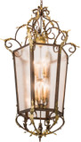 2nd Ave. 194627 Acanthus Traditional Light Tobacco/Antique Gold Foyer Lighting
