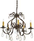 2nd Ave. 199258 Chantilly Traditional Gilded Tobacco Ceiling Chandelier