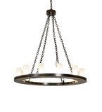 2nd Ave. Lighting 272421 Loxley Modern Timeless Bronze LED Chandelier Light