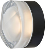 Abra 30003FM-MB-Elf Elf Contemporary Matte Black LED Wall Lighting / Ceiling Light Fixture