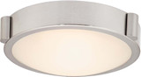 Abra 30064FM-BN Halo Brushed Nickel LED 8" Overhead Lighting Fixture