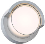 Abra 50021ODW-SL Geo Modern Silica LED Exterior Wall Lighting Fixture