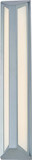 Abra 50088ODW-SL Trix Contemporary Silica LED Exterior Light Sconce