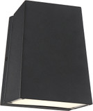 Access 20050LEDDMG-BL Edge Modern Black LED Exterior Wall Sconce Lighting
