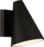 Access 20143LEDDMG-BL Solano Black LED Outdoor Sconce Lighting