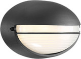 Access 20270LEDDMG-BL/OPL Clifton Black LED Outdoor Wall Light Sconce
