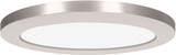 Access 20838LEDD-BS-ACR ModPLUS Modern Brushed Steel LED 12" Round Flush Mount Light Fixture