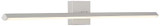 Access 62607LEDD-SILV/ACR Float Silver LED 36" Bathroom Sconce Lighting