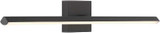 Access 62606LEDD-MBL/ACR Float Matte Black LED 24" Bath Lighting