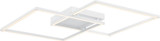 Access 63967LEDD-WH-ACR Squared Modern White LED Flush Ceiling Light Fixture