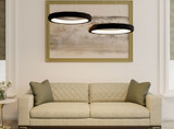 Accord Lighting 1356LED Facet Modern LED 39" Hanging Light