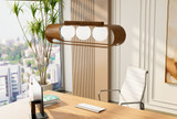 Accord Lighting 1448.06 Sfera Contemporary Imbuia LED Kitchen Island Light Fixture