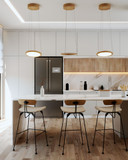 Accord Lighting 1442LED Naia Contemporary LED Hanging Lamp