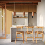 Accord Lighting 1477 Cylindrical Contemporary Cylinder Mini Pendant Lighting