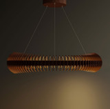 Accord Lighting 1534LED Stecche di Legno Contemporary LED 25" Pendant Lighting