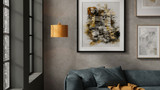 Accord Lighting 1539 Element Modern Drum Hanging Lamp