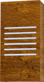 Accord Lighting 459LED Clean Imbuia LED Wall Light Sconce