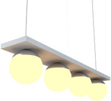 Accord Lighting 623 Sfera Modern LED Island Lighting