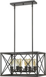 Acclaim Lighting IN21125ORB Brooklyn Oil-Rubbed Bronze Pendant Hanging Light