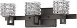 Acclaim Lighting IN41316ORB Coralie Contemporary Oil Rubbed Bronze 3-Light Vanity Lighting