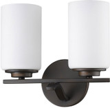 Acclaim Lighting IN41336ORB Poydras Oil Rubbed Bronze 2-Light Bath Light Fixture