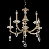Allegri 012170-045-FR001 Floridia Matte Brushed Champagne Gold Mini Chandelier Light