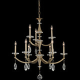 Allegri 012172-045-FR001 Floridia Matte Brushed Champagne Gold Lighting Chandelier