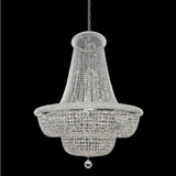 Allegri 020973-010-FR001 Napoli Polished Chrome Firenze Clear 42" Pendant Lighting