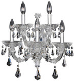 Allegri 023421-010-FR001 Brahms Crystal Chrome Wall Lighting Fixture