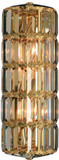 Allegri 025721-018-FR001 Julien Crystal 18K Gold Sconce Lighting