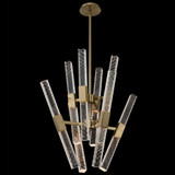 Allegri 034970-038-FR001 Apollo Brushed Champagne Gold LED Pendant Hanging Light