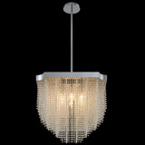 Allegri 036051-010-FR001 Tenda Chrome 20" Drop Ceiling Light Fixture