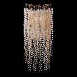 Allegri 040523-062-FR008 Fuji True Brass Wall Sconce Lighting