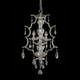 Allegri 090070 Shorecrest Silver Dollar 17" Mini Hanging Chandelier