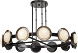 Alora CH320050UB Alonso Modern Urban Bronze LED Lighting Chandelier