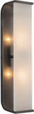 Alora WV327019UBAR Abbott Contemporary Urban Bronze Wall Mounted Lamp