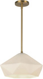 Alora Mood PD424514BGOP Krysta Contemporary Brushed Gold Hanging Light Fixture
