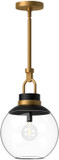 Alora Mood PD520512AGCL Copperfield Modern Aged Gold Mini Pendant Lighting