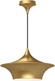 Alora Mood PD523016BG Emiko Modern Brushed Gold 16" Drop Lighting