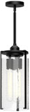 Alora Mood PD536005MBWC Belmont Modern Matte Black 5.5" Mini Hanging Lamp